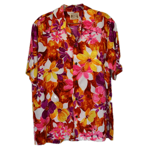 Vintage Polynesian Bazaar Aloha Shirt