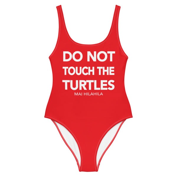 DONʻT TOUCH THE TURTLES ONE PIECE
