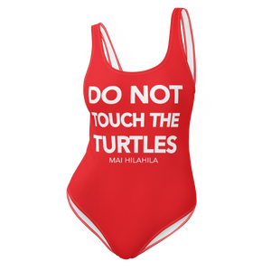 DONʻT TOUCH THE TURTLES ONE PIECE
