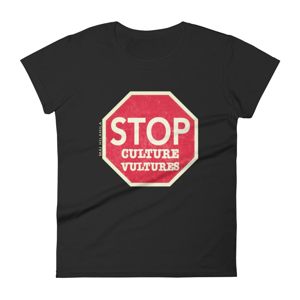 STOP CULTURE VULTURES TEE